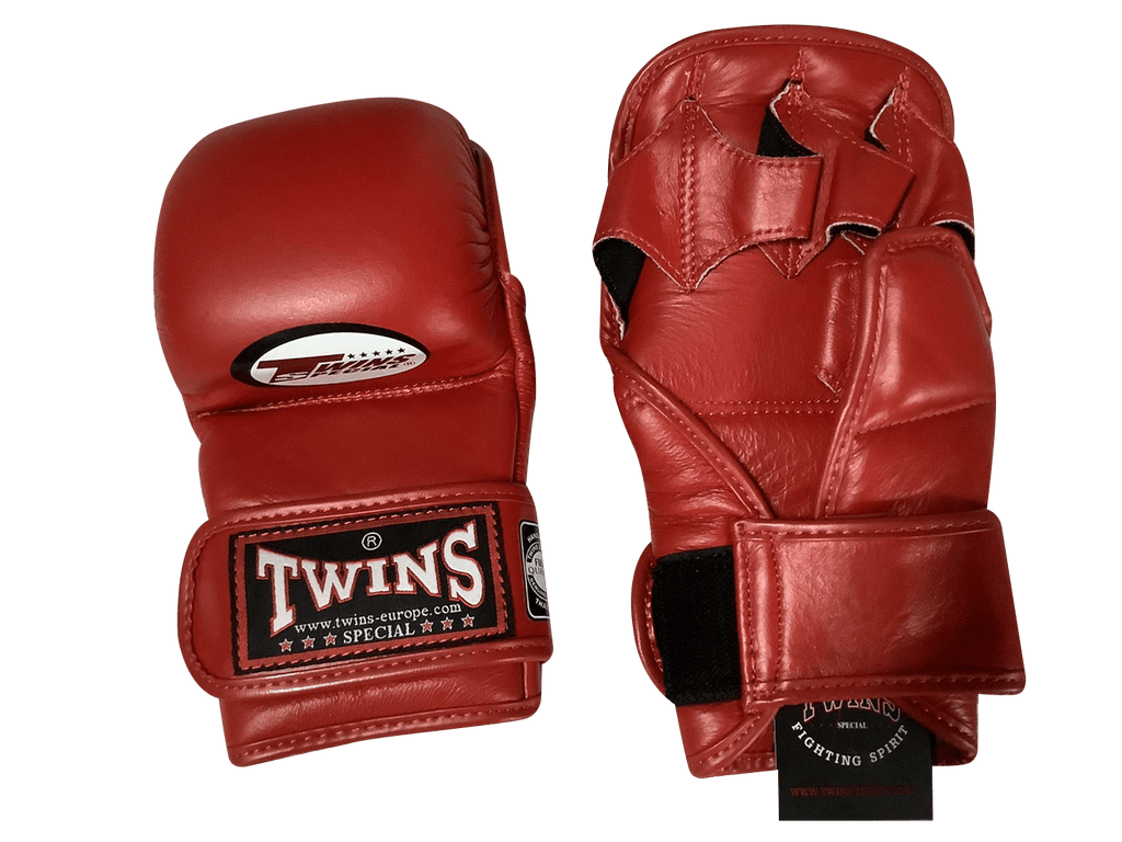 Twins Special MMA Gloves GGL1 Red - SUPER EXPORT SHOP