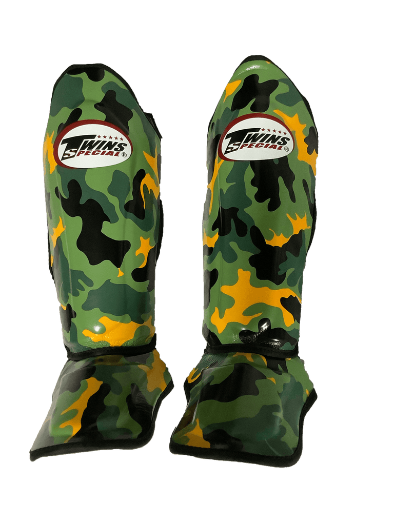 Twins Special SHINGUARDS FSGL-10 ARMY YELLOW Twins Special