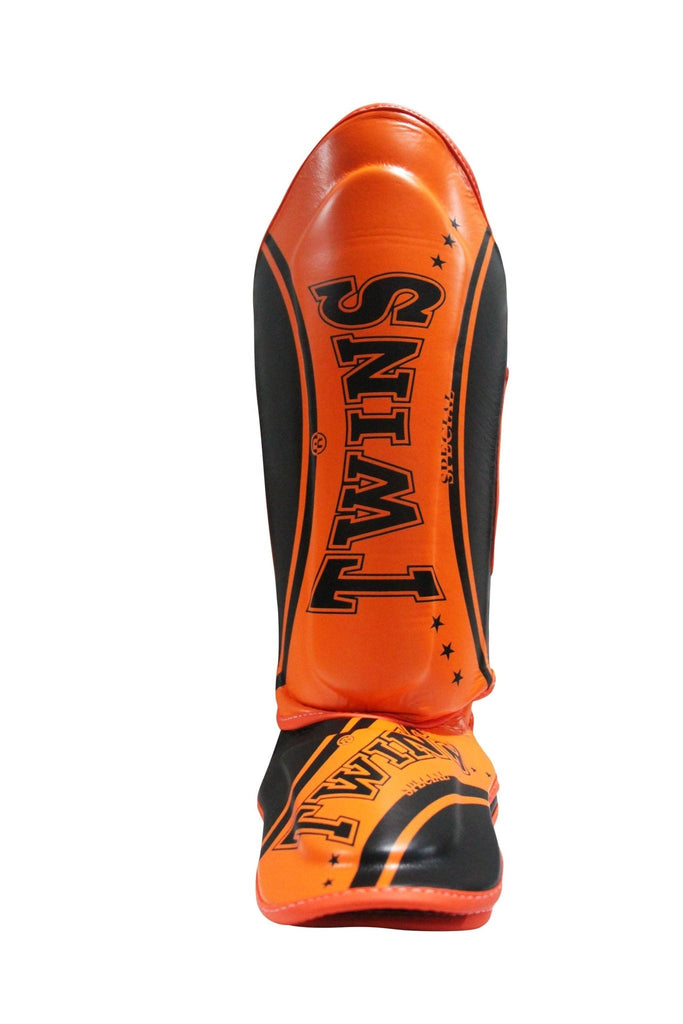 Twins Special SHINGUARDS FSGL-10 TW4 BLACK/ORANGE Twins Special